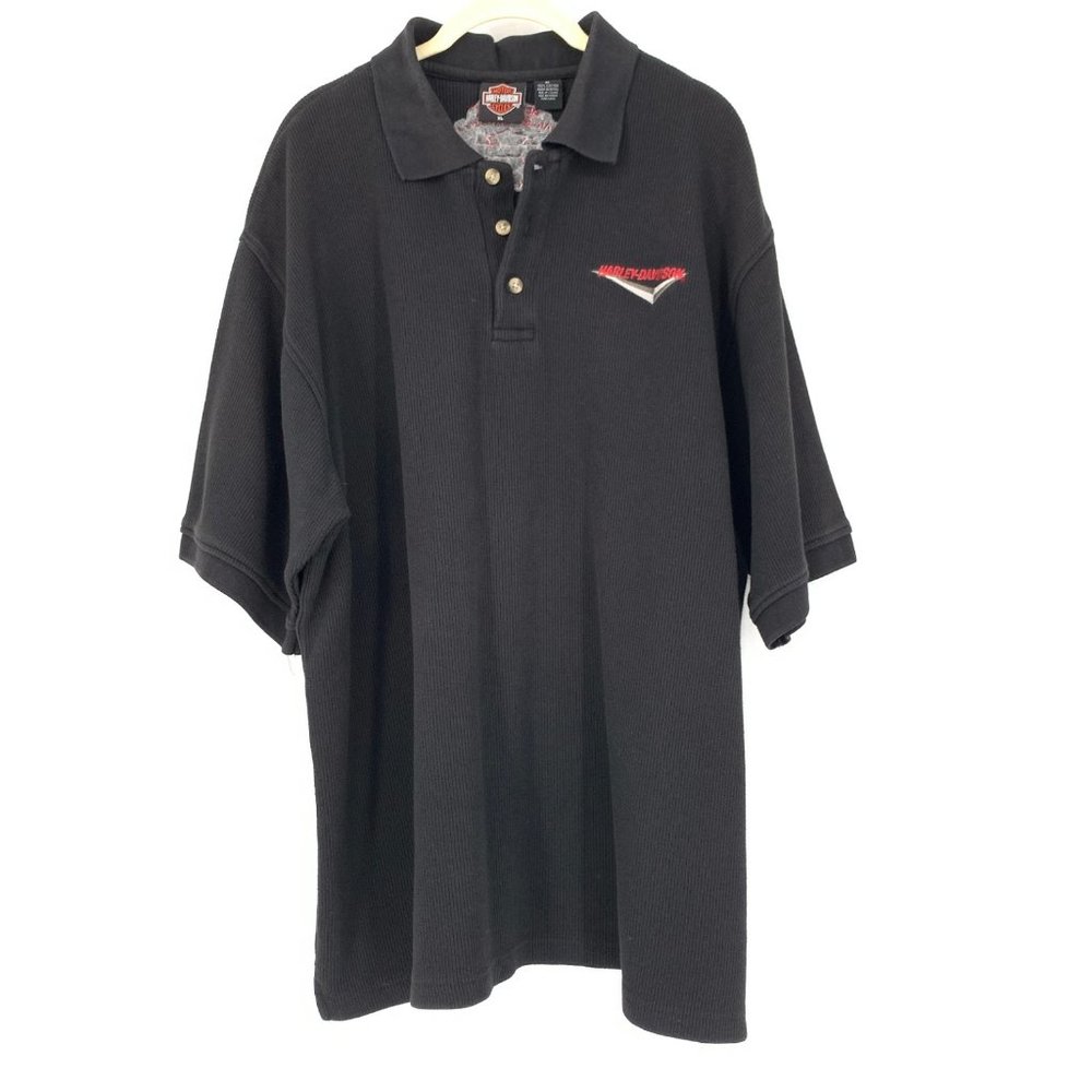 Harley‎ Davidson Black Polo Elkhart, IN